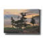 Toile épique Graffiti «Auburn Evening» par Kenneth M Kirsch, 18 po x 12 po