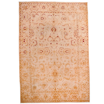 One-of-a-Kind 9'5" X 13'7" 1990s Wool Area Rug in