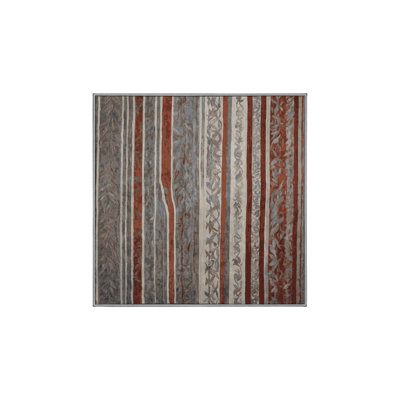 Machine Washable Gray Area Rug GSIX03581
