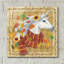«Fall Unicorn» par Fiona Stokes-Gilbert, art mural en verre acrylique-1764605923