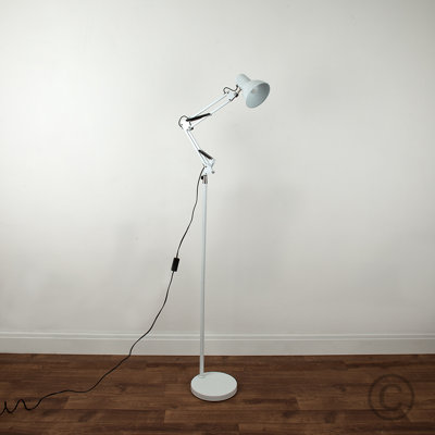 156 H cm Swing Arm Floor Lamp