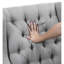 Fauteuil d'appoint texturé gris-930269795