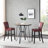 Round Metal Base Dining Table