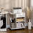 Mobile Printer Stand, Rolling File Cabinet Cart With Wheels, Adjustable Shelf, Drawer And CPU Stand, White