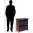 Irmela Brown 5-Pc Storage Shelf with 4 Foldable Fabric Baskets, 29.82" H X 27.91" W X 12.84" D
