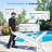 Outdoor Chaise Lounge Hdpe Reclining Chair-644212012