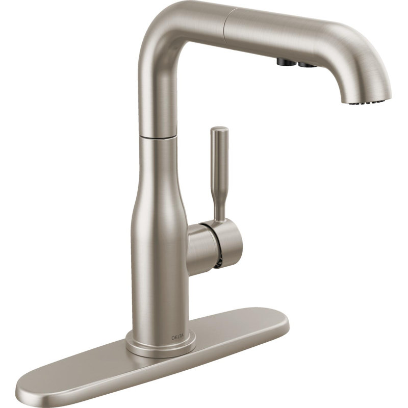 Robinet de cuisine avec douchette extractible Almari, Inoxydable