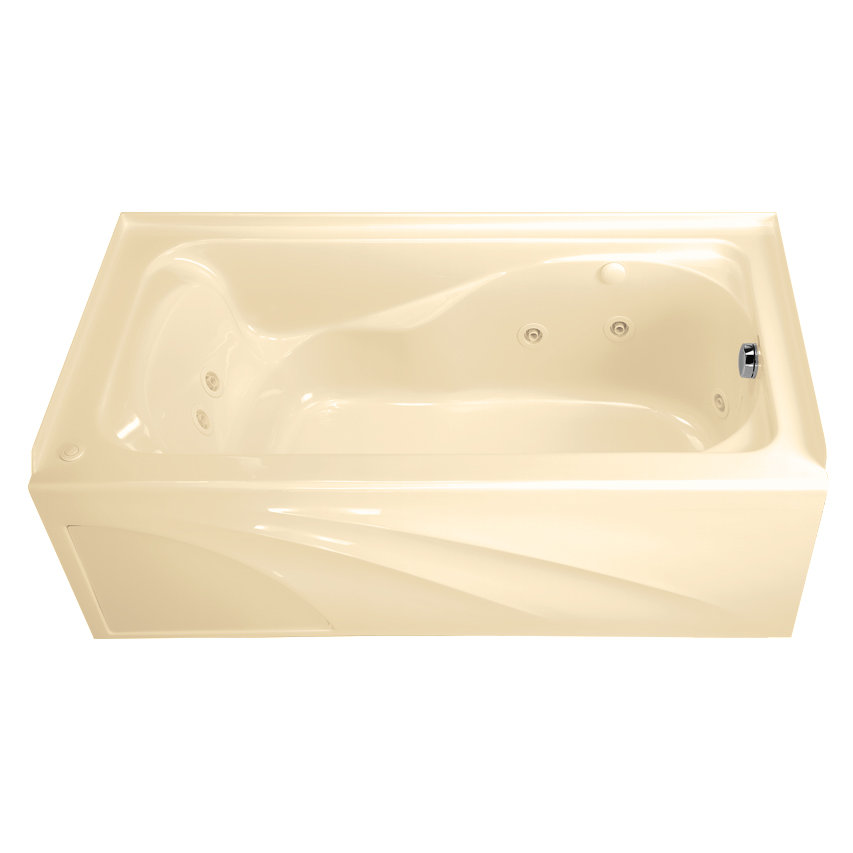 American Standard Baignoire tourbillon 60 po x 32 po Cadet avec système