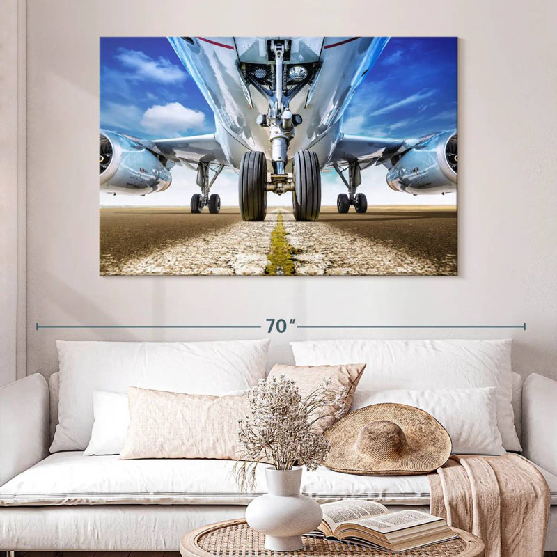 Mehar Runway Plane, 34" H x 51" W