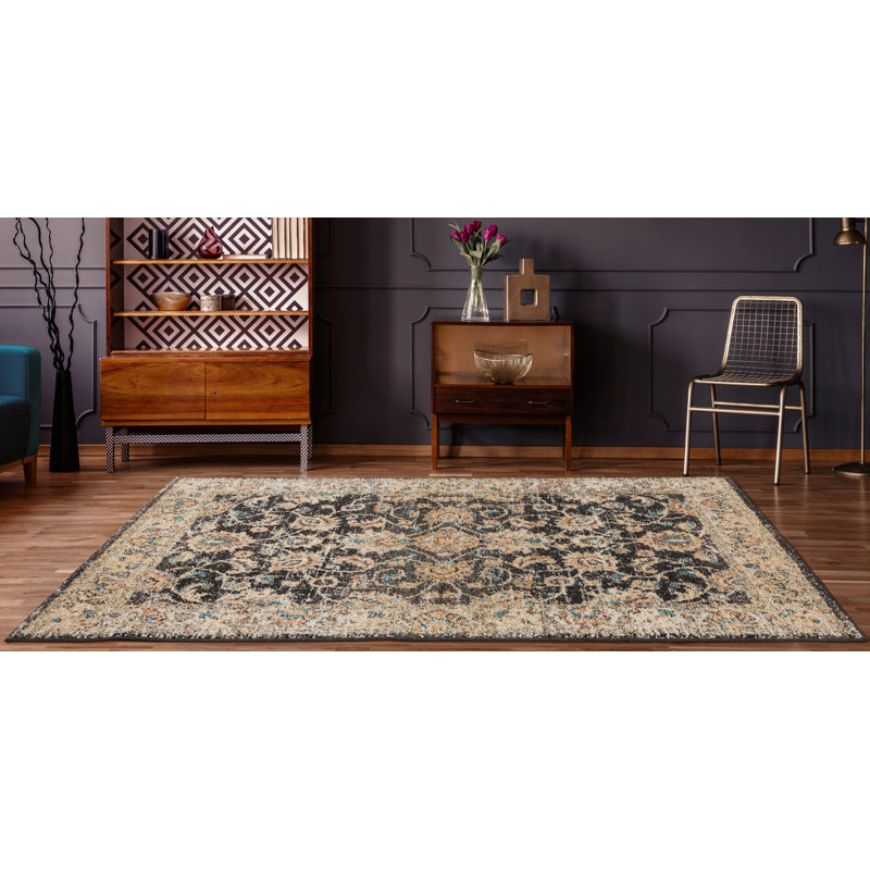 Scofield Oriental Indoor Rug, Rectangle 12'6" x 15'