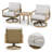 Vershonda 2 - Person Patio Conversation Set with Cushions