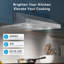 VIKIO 30" 500 CFM Ducted Under Cabinet Range Hood With LEDS And Mesh Filter-119304346