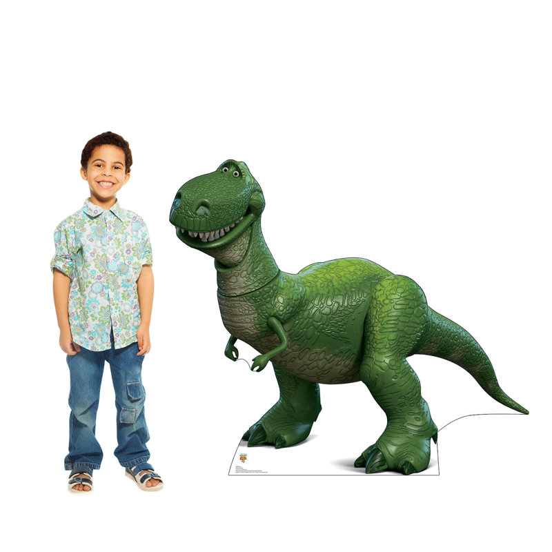 Rex Toy Story 4 Life-Size Green Cardboard Cutout Standee