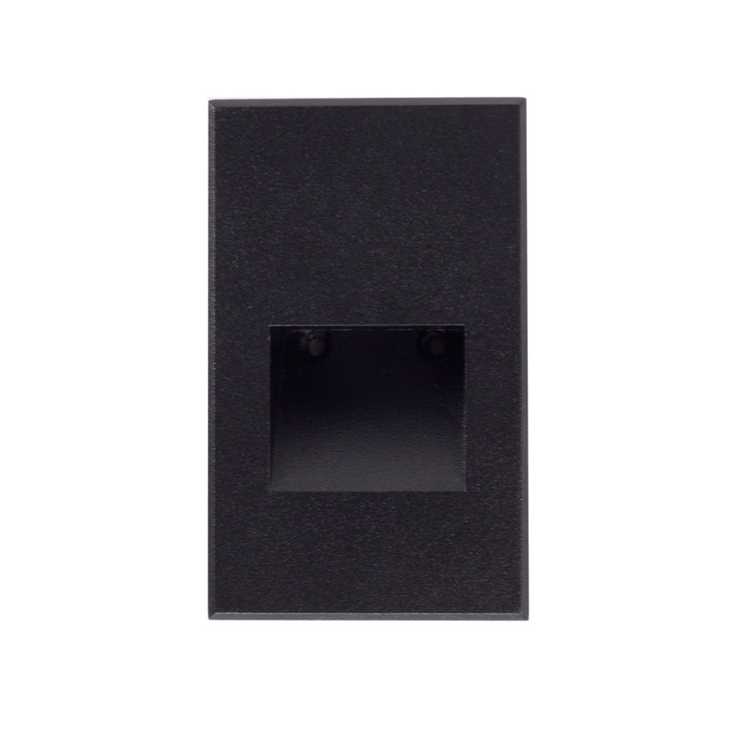 Sonic Integrated LED Step Light, Black, 12V