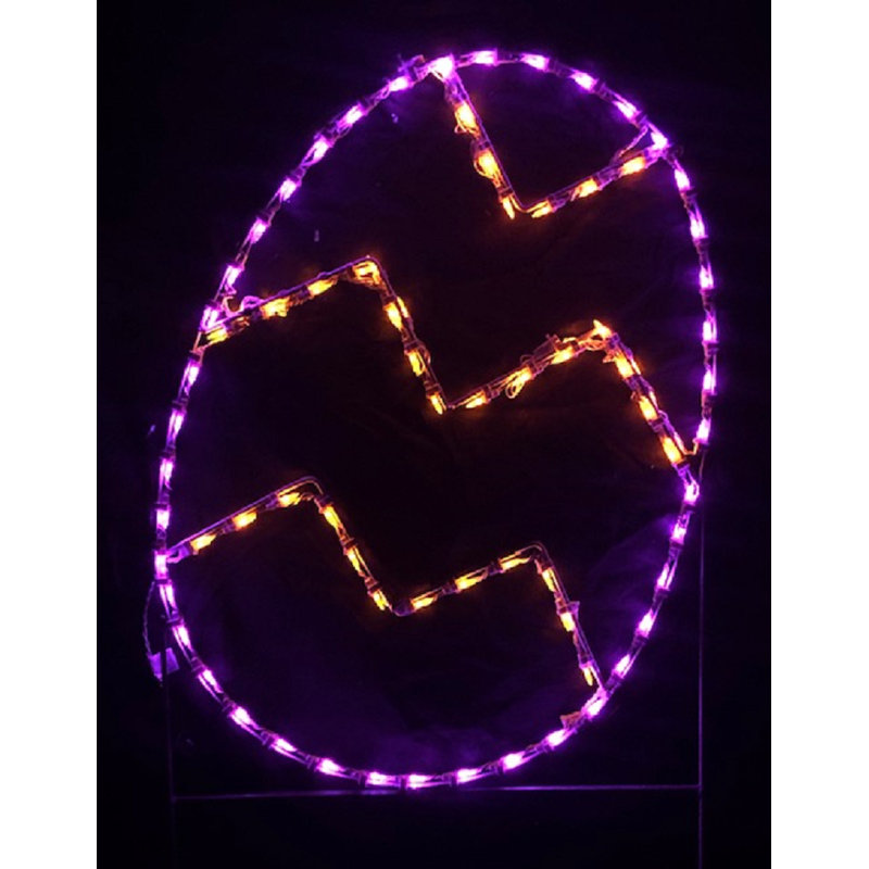 Large Easter Egg Holiday Lighted Display