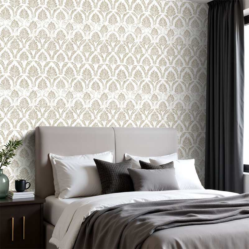 Papier peint adhésif de style bohème Boho Farmhouse