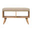 Mango Wood Storage Bench