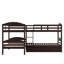 Lit simple en L avec lit gigogne-1907224945