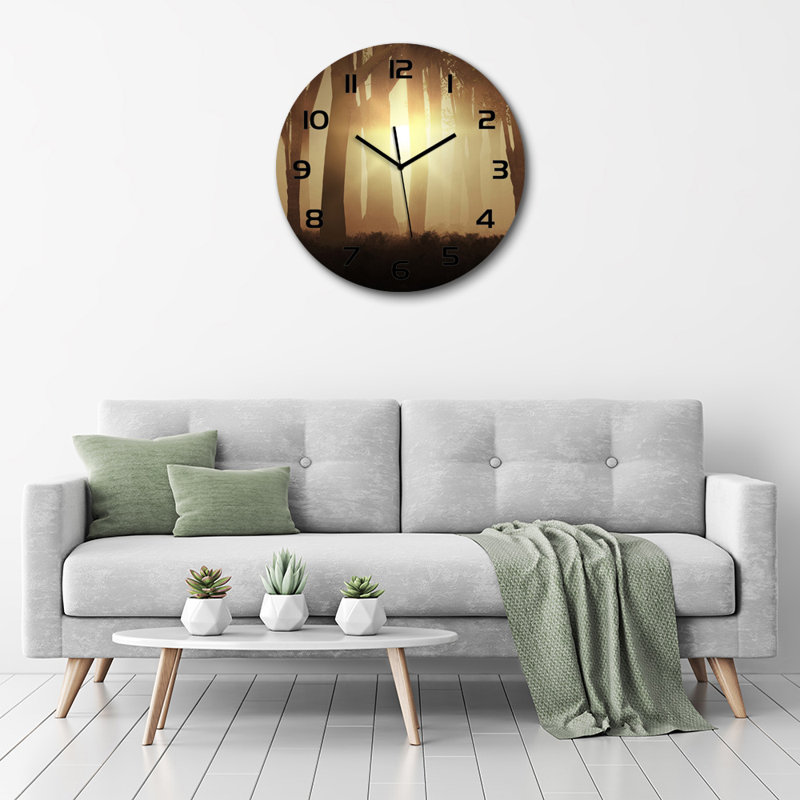 Jordane Glass Wall Clock