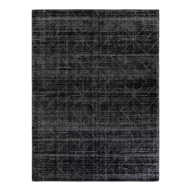 Cyndle Hand-Tufted Wool Geometric Area Rug