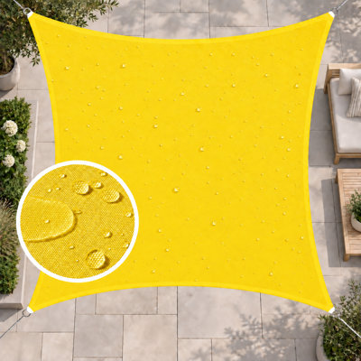 Colourtree Square Waterproof Shade Sail With Hardware Kit