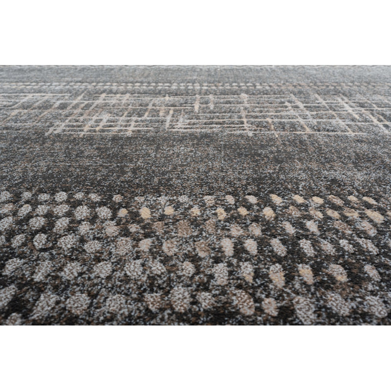 Clymer Abstract Area Rug, Round 200cm