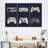 Video Game Controller Evolution Canvas Print-943368799-950176799