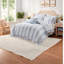 Striped and Toile Comforter Set