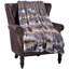 Southwest Faux Fur Sherpa Throw Blanket-34095306-34095311
