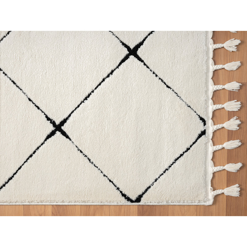 Illumina Tapis white Rug, Rectangle 200 x 290cm