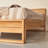Minimalys Solid Wood Platform Bed