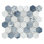 Carrelage mosaïque bleu 11,7 po x 10,2 po