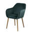 Saster 49cm H Tufted Velvet Upholstered Armchair