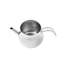 Karaca Layla Stainless Steel Induction Teapot Set, Midi, Silver