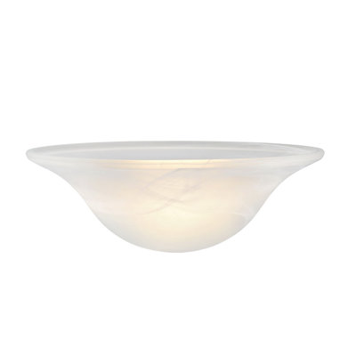 Abat-jour d'intérieur en verre 15,75 "