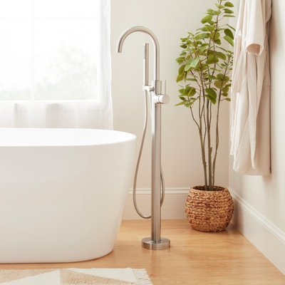 Lexia Floor Mounted Tub Filler Faucet