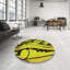 Tapis de surface verte à motif de mer-680719949