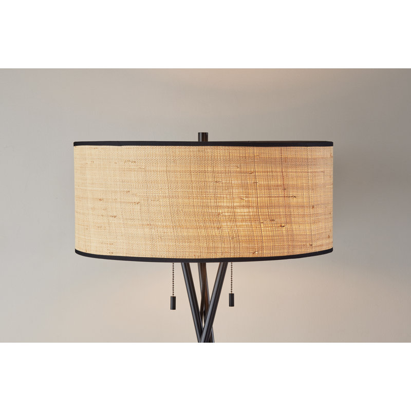 Pinecrest 60'' Black Tripod Floor Lamp