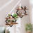 Diamond Frame 2-Tier Floating Shelves Set - Double Layer Hanging Storage For Industrial Chic Spaces-2135201628
