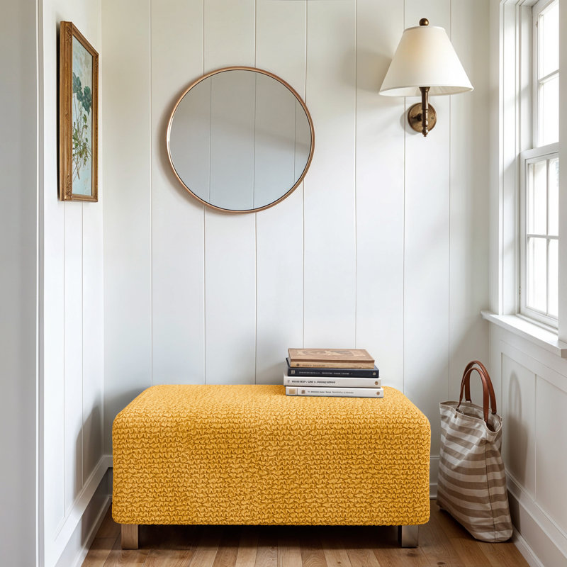 Housse extensible pour repose-pieds - Facile à nettoyer et durable - Collection Comfort, H 23 po x l 42 po x P 32 po