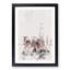 Downtown New York City Skyline Watercolour - Picture Frame Graphic Art-56923552-56923553