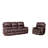 Anasthasie Faux Leather Recliner