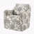 Gray/White Polyester