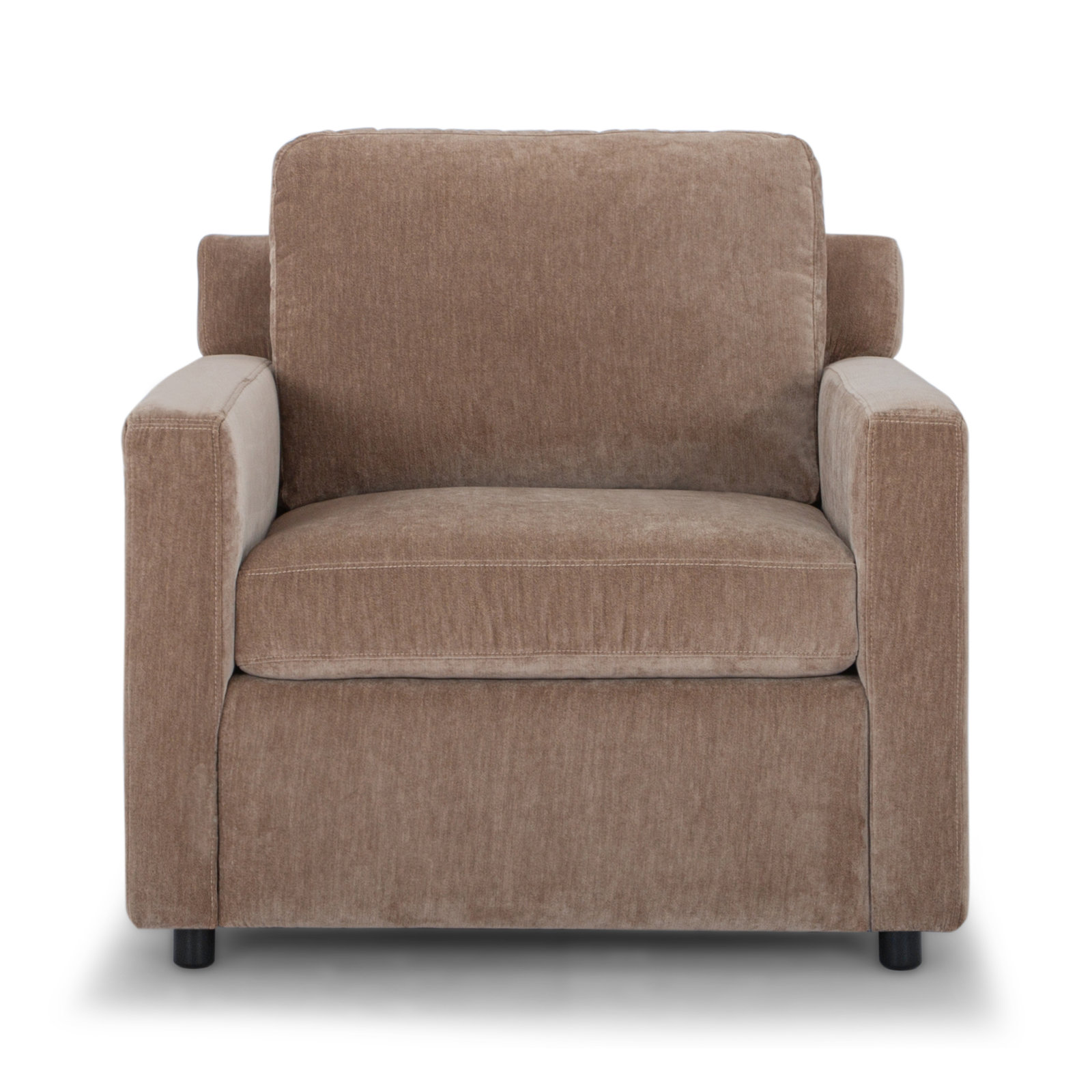 Jorgenson Armchair, Chocolate Performance Chenille