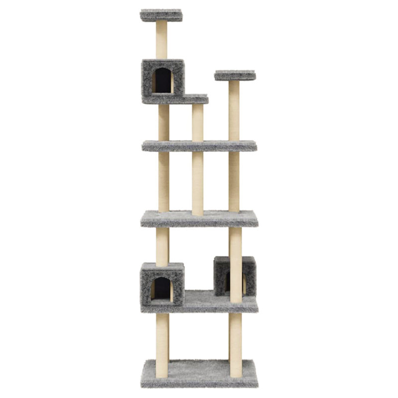 Ellsworth 188cm H Cat Tree, Grey/Beige