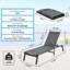 Chaise longue de bronzage pliable 2PCS-938232320