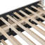 Lit plateforme double tapissier pleine grandeur avec 2 tiroirs et 1 lit gigogne simple, tête de lit classique, beige-132254687-132254657