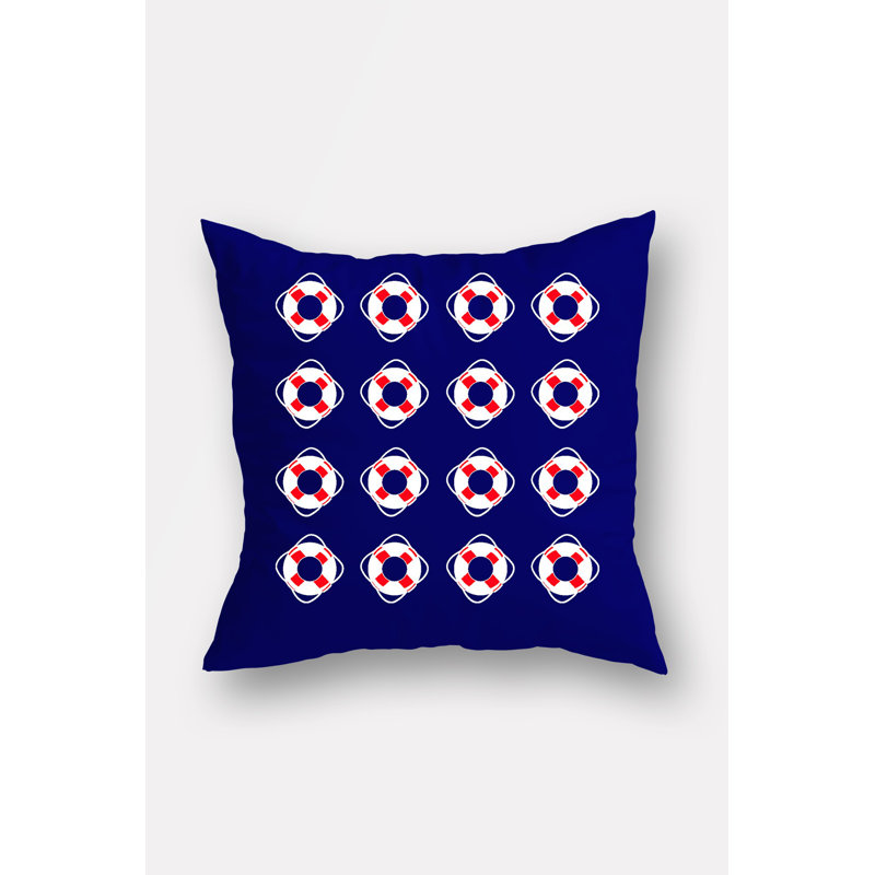 Geometric Reversible Pillow Cover