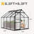 Balconera Greenhouse With Aluminum Frame, PC Panels-112602300-112651775