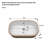 Ceramic Sink, Undermount Bathroom Sink With Overflow
